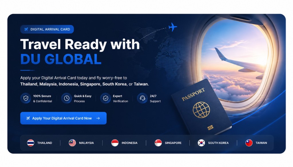 Travel Ready with DU GLOBAL