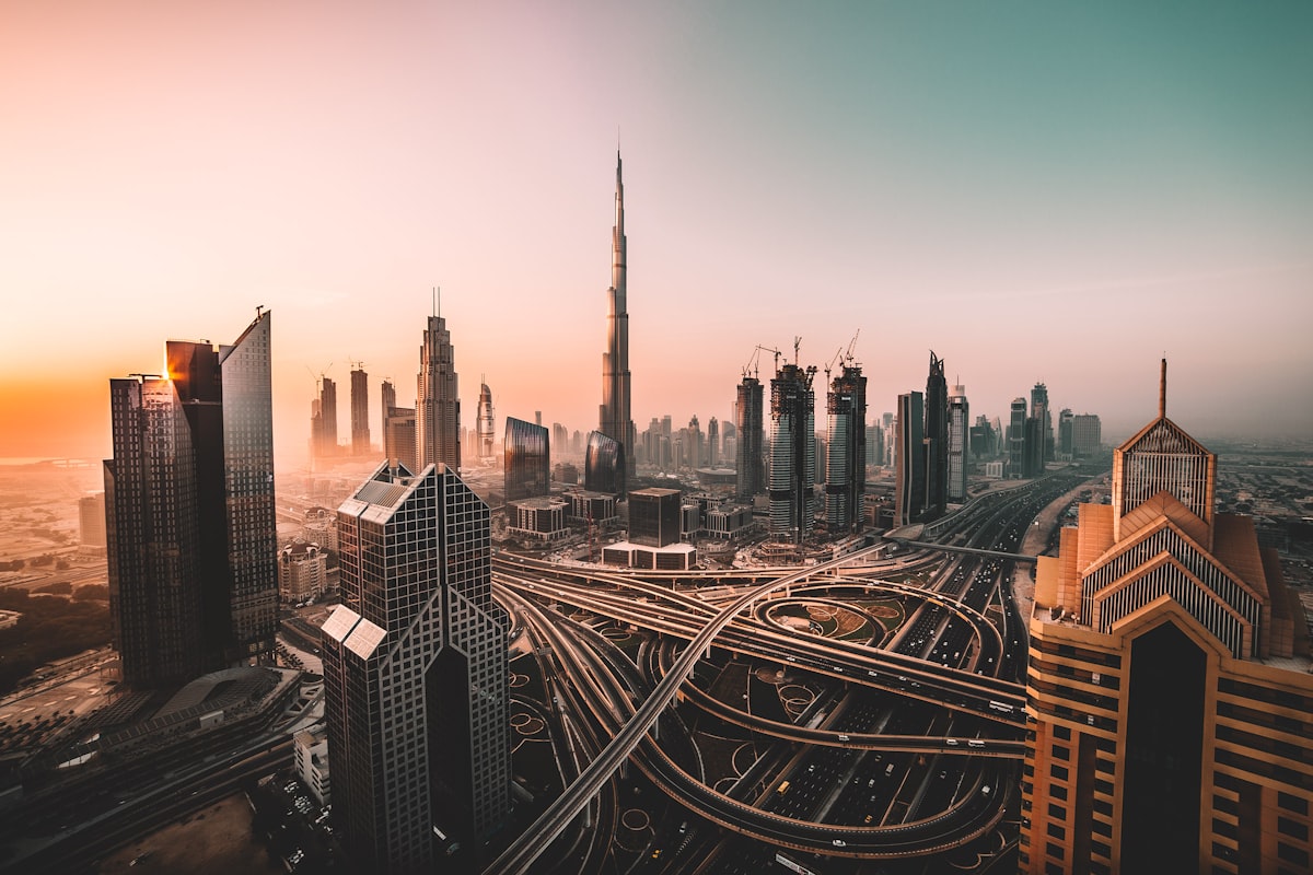 Burj Khalifa and Dubai skyline