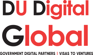 DU Digital Global logo - white background